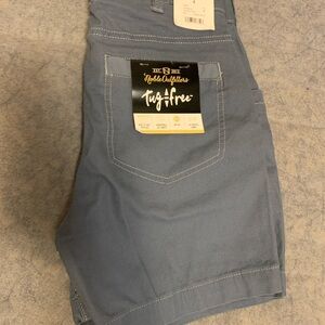 Women's Blue Cargo Shorts